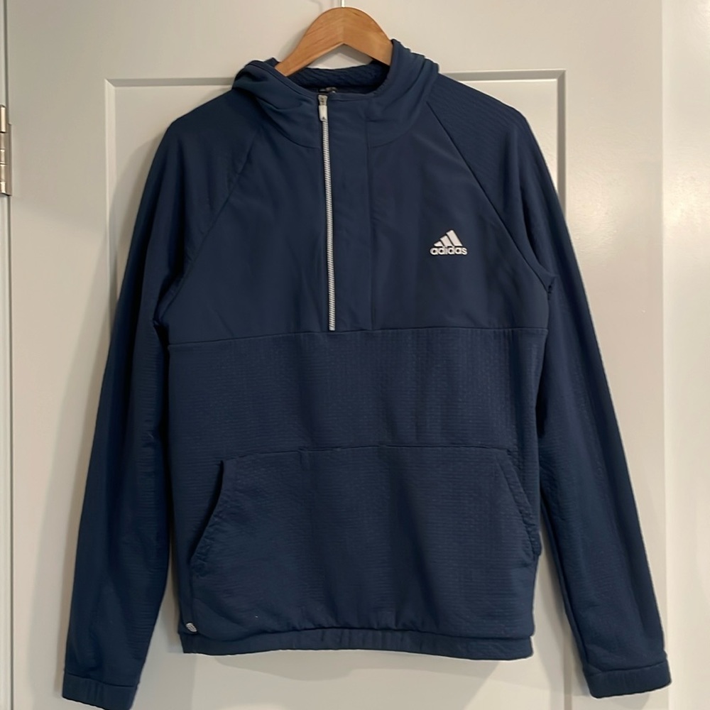Adidas quarter zip hoodie (size M)